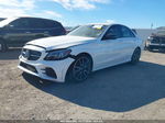 2019 Mercedes-benz C 300   White vin: 55SWF8DB7KU292087