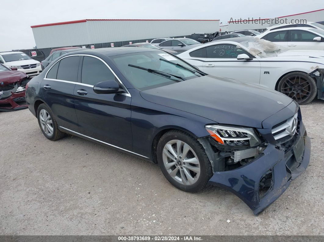 2019 Mercedes-benz C 300   Dark Blue vin: 55SWF8DB7KU292719