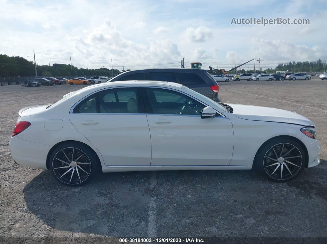 2019 Mercedes-benz C 300 White vin: 55SWF8DB7KU295426