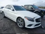 2019 Mercedes-benz C 300   White vin: 55SWF8DB7KU300916