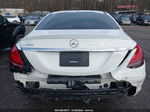 2019 Mercedes-benz C 300   White vin: 55SWF8DB7KU300916