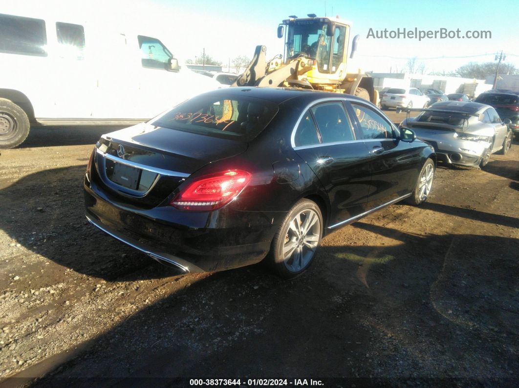 2019 Mercedes-benz C 300   Black vin: 55SWF8DB7KU308000