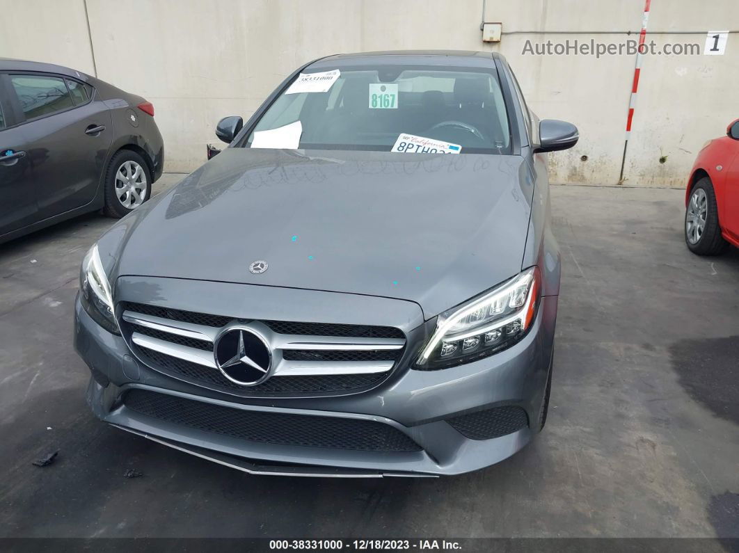 2019 Mercedes-benz C 300   Gray vin: 55SWF8DB7KU321572