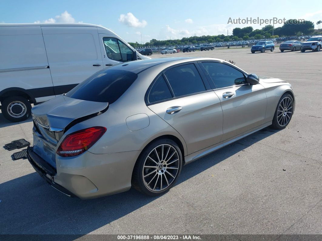 2019 Mercedes-benz C-class C 300 Gray vin: 55SWF8DB8KU288887