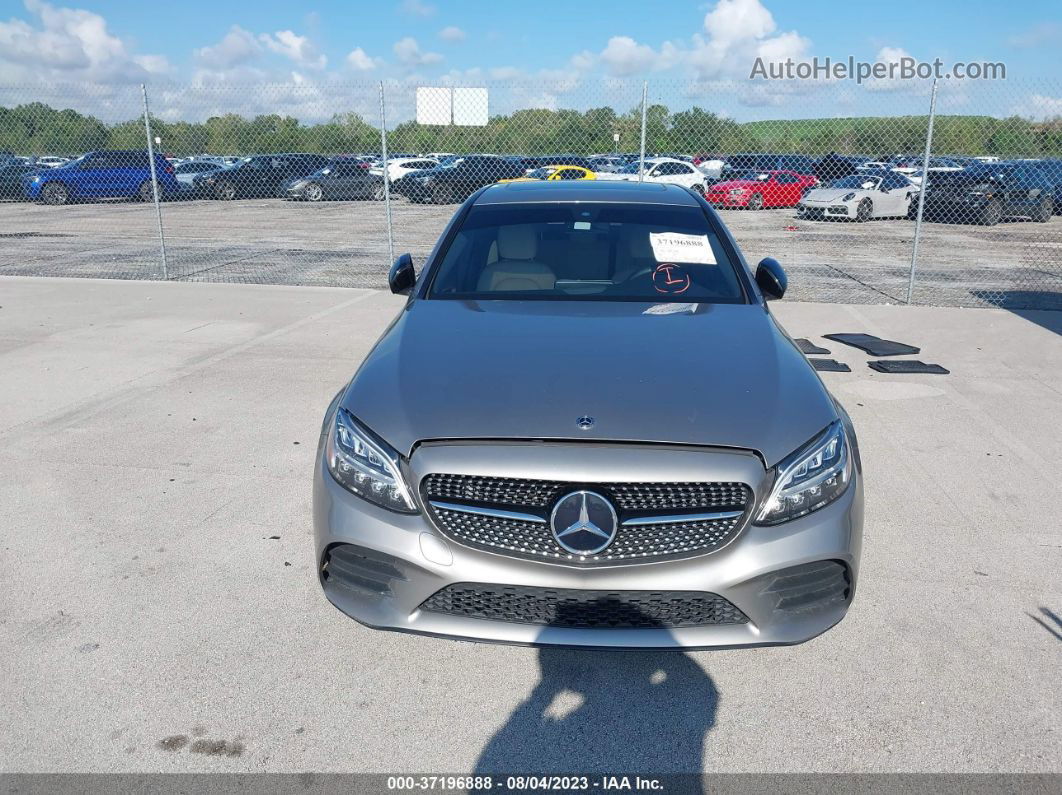 2019 Mercedes-benz C-class C 300 Gray vin: 55SWF8DB8KU288887