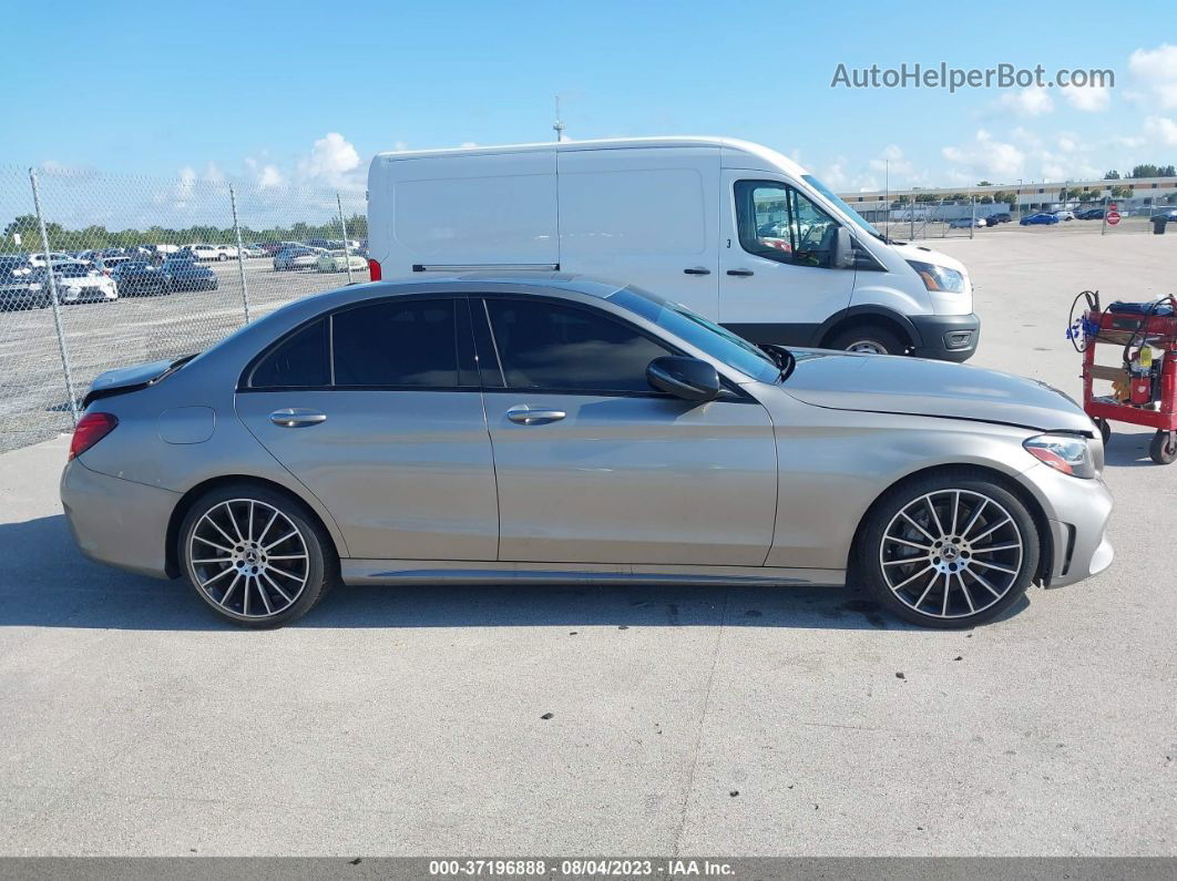 2019 Mercedes-benz C-class C 300 Gray vin: 55SWF8DB8KU288887