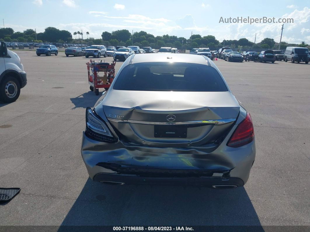 2019 Mercedes-benz C-class C 300 Gray vin: 55SWF8DB8KU288887