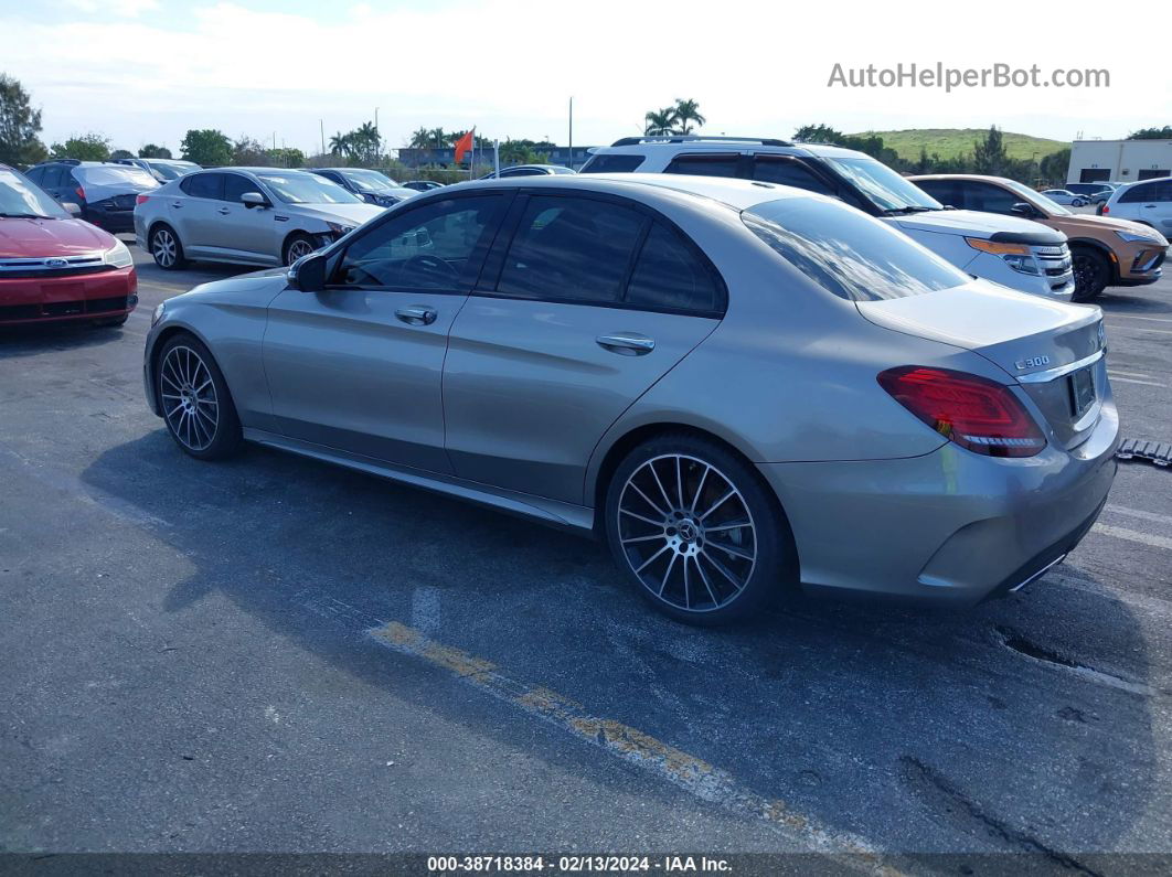 2019 Mercedes-benz C 300   Silver vin: 55SWF8DB8KU292941