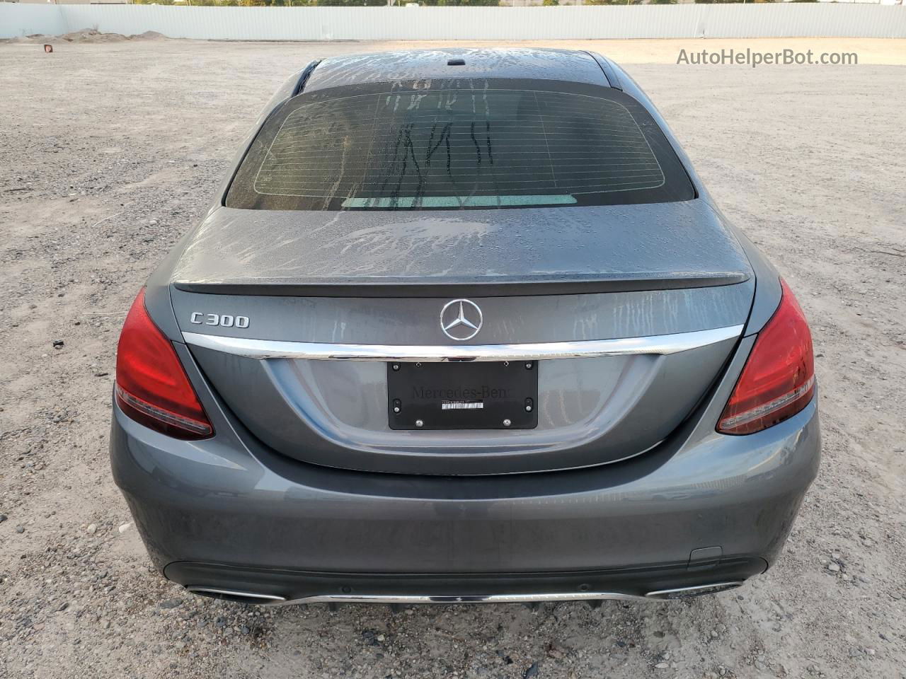 2019 Mercedes-benz C 300 Gray vin: 55SWF8DB8KU295127