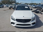 2019 Mercedes-benz C 300   White vin: 55SWF8DB8KU296410