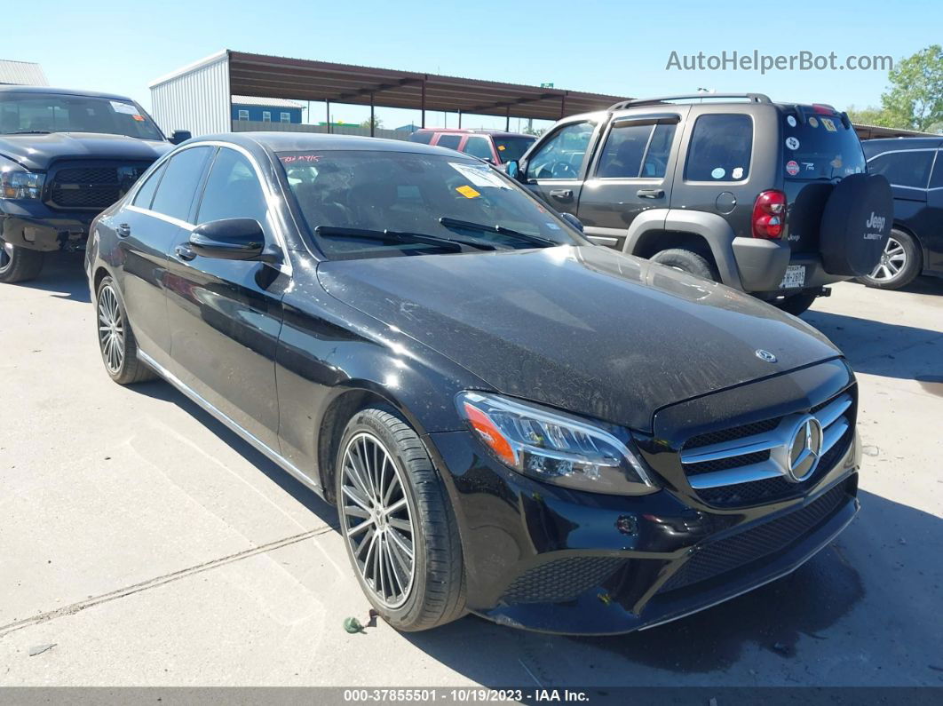 2019 Mercedes-benz C 300 Black vin: 55SWF8DB8KU298190