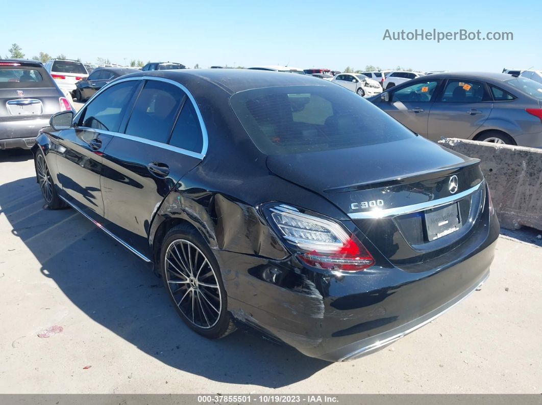 2019 Mercedes-benz C 300 Black vin: 55SWF8DB8KU298190