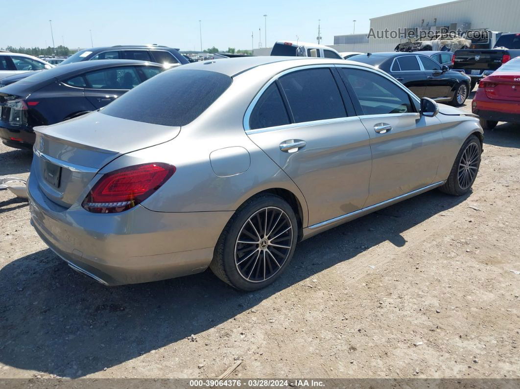 2019 Mercedes-benz C 300 Silver vin: 55SWF8DB8KU299386