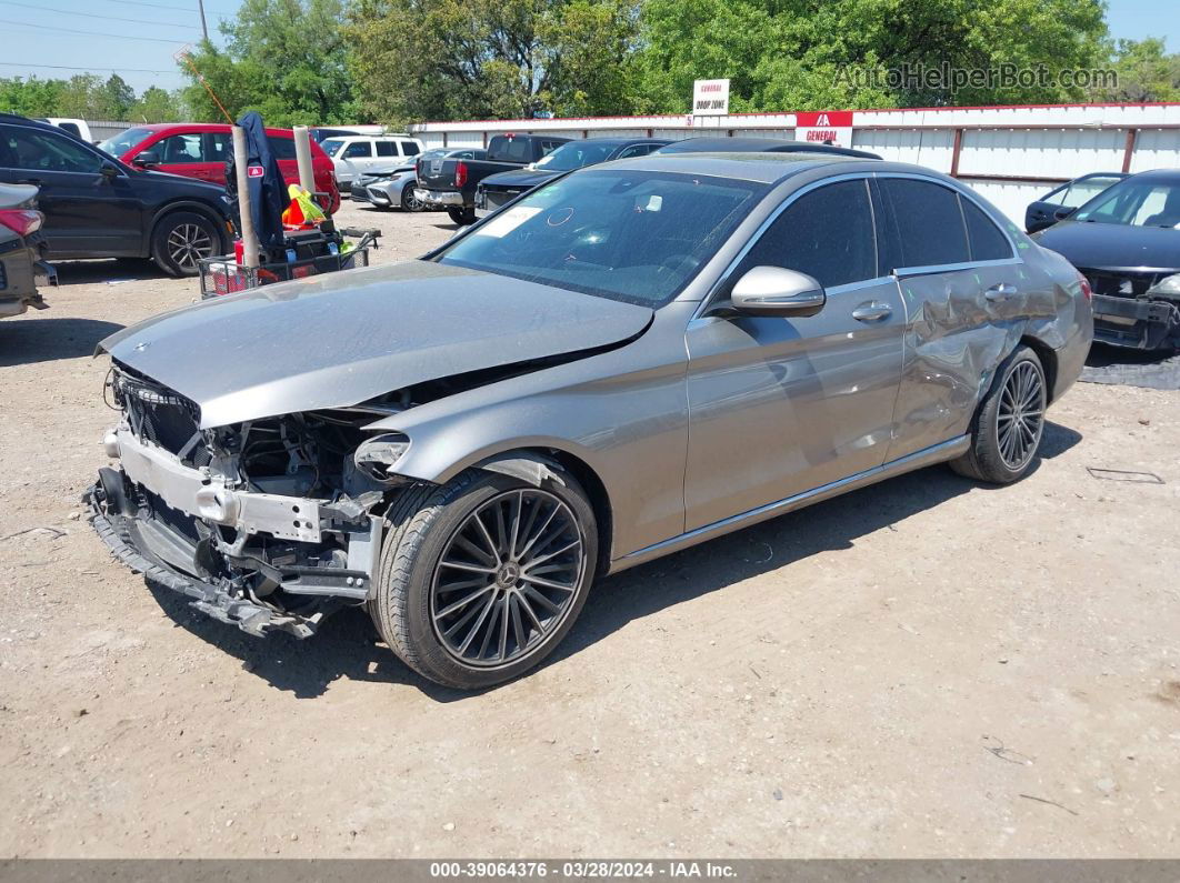 2019 Mercedes-benz C 300 Silver vin: 55SWF8DB8KU299386