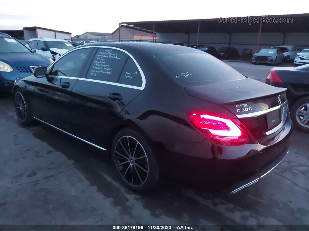 2019 Mercedes-benz C 300 Black vin: 55SWF8DB8KU300360