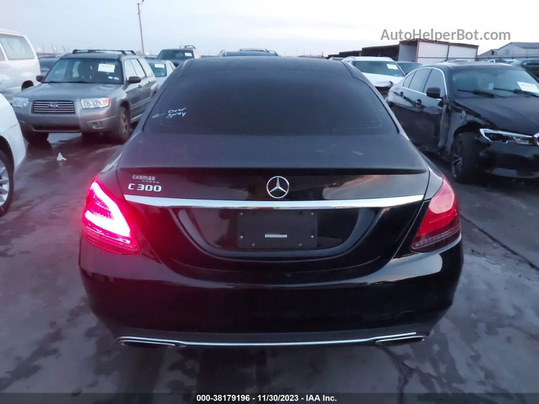 2019 Mercedes-benz C 300 Black vin: 55SWF8DB8KU300360