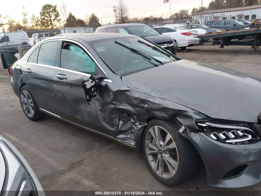 2019 Mercedes-benz C 300   Gray vin: 55SWF8DB8KU301301