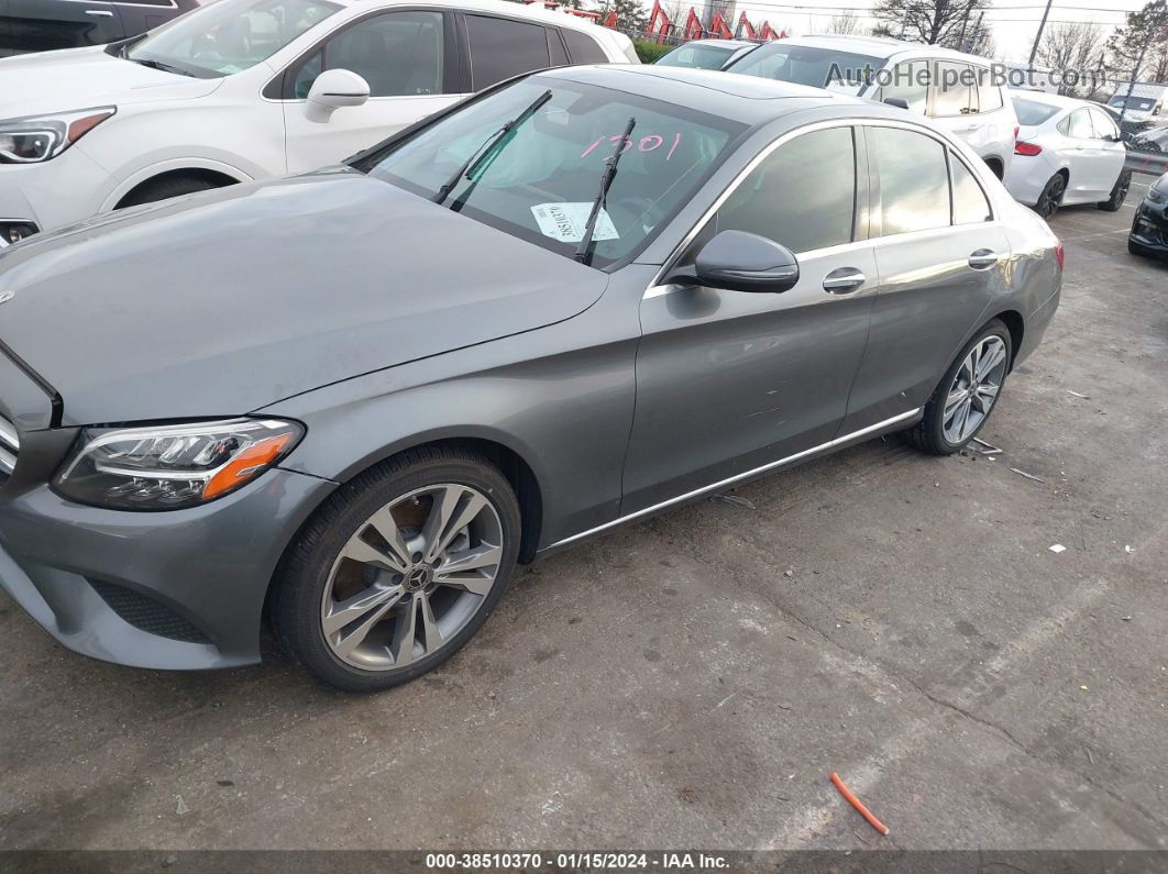 2019 Mercedes-benz C 300   Gray vin: 55SWF8DB8KU301301