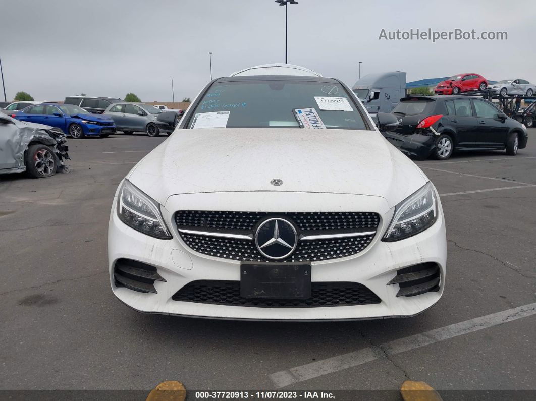 2019 Mercedes-benz C-class C 300 Белый vin: 55SWF8DB8KU305025