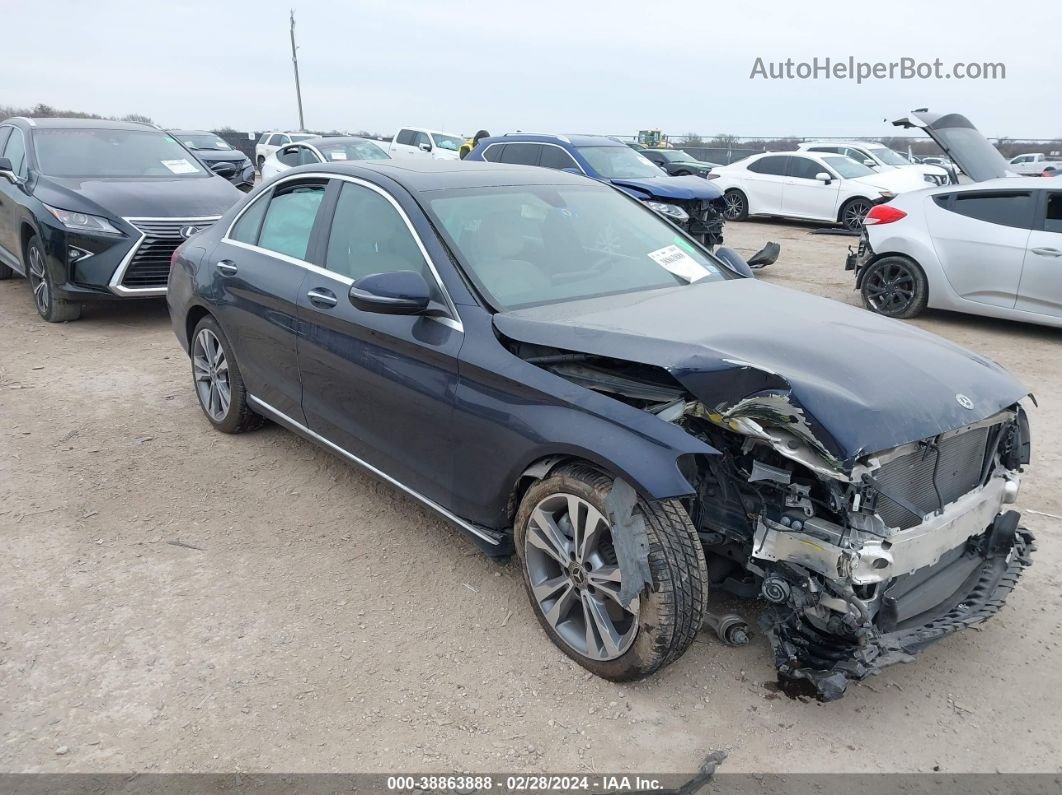 2019 Mercedes-benz C 300   Dark Blue vin: 55SWF8DB8KU309012