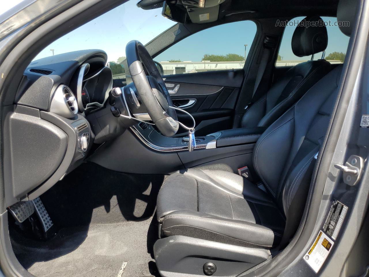 2019 Mercedes-benz C 300 Gray vin: 55SWF8DB8KU315585