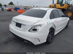 2019 Mercedes-benz C-class C 300 White vin: 55SWF8DB8KU316221