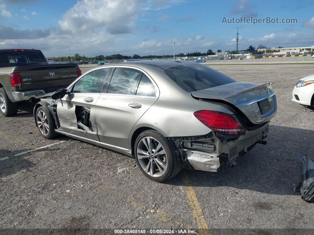 2019 Mercedes-benz C 300   Silver vin: 55SWF8DB8KU322004