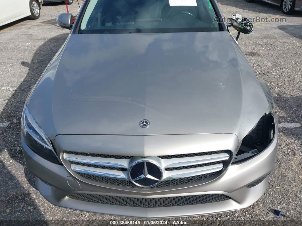 2019 Mercedes-benz C 300   Silver vin: 55SWF8DB8KU322004