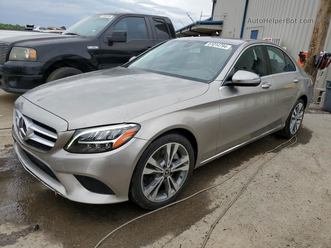 2019 Mercedes-benz C 300 Silver vin: 55SWF8DB8KU322553