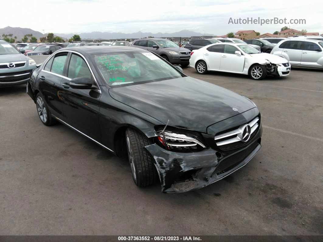 2019 Mercedes-benz C-class C 300 Black vin: 55SWF8DB9KU285500