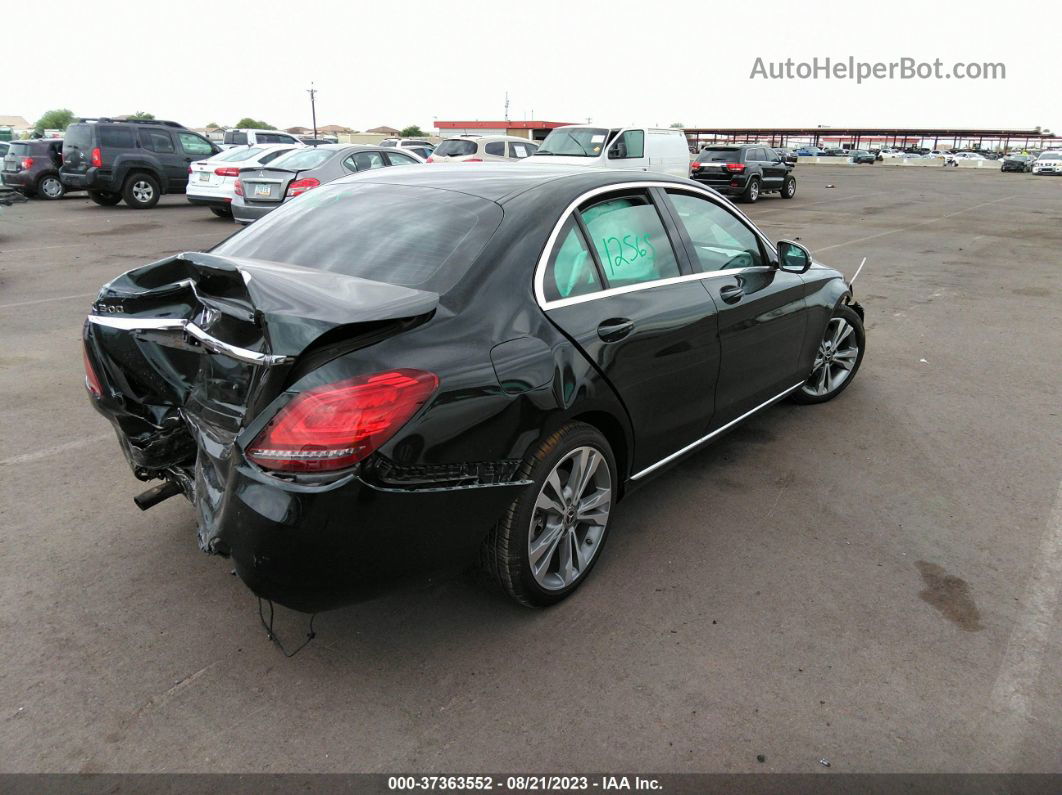 2019 Mercedes-benz C-class C 300 Black vin: 55SWF8DB9KU285500