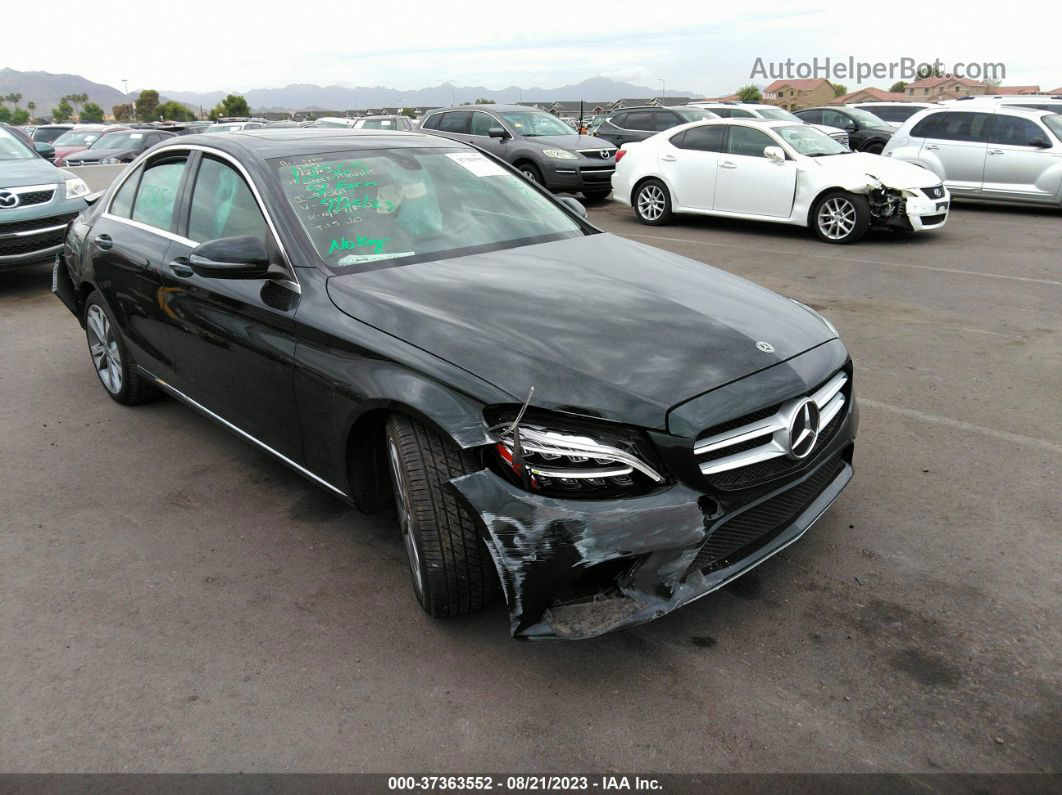 2019 Mercedes-benz C-class C 300 Black vin: 55SWF8DB9KU285500