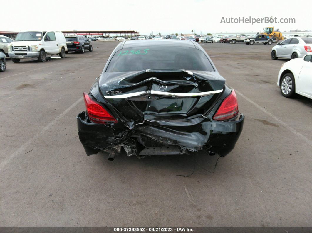 2019 Mercedes-benz C-class C 300 Black vin: 55SWF8DB9KU285500