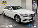 2019 Mercedes-benz C-class C 300 White vin: 55SWF8DB9KU287795