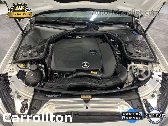 2019 Mercedes-benz C-class C 300 White vin: 55SWF8DB9KU287795