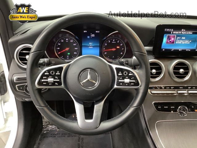 2019 Mercedes-benz C-class C 300 White vin: 55SWF8DB9KU287795