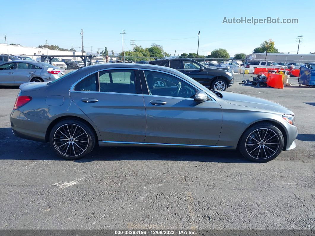 2019 Mercedes-benz C 300 Gray vin: 55SWF8DB9KU288820