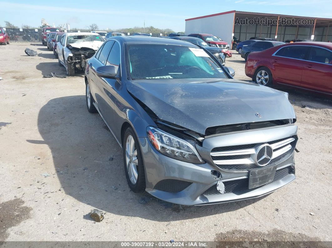 2019 Mercedes-benz C 300   Gray vin: 55SWF8DB9KU295556