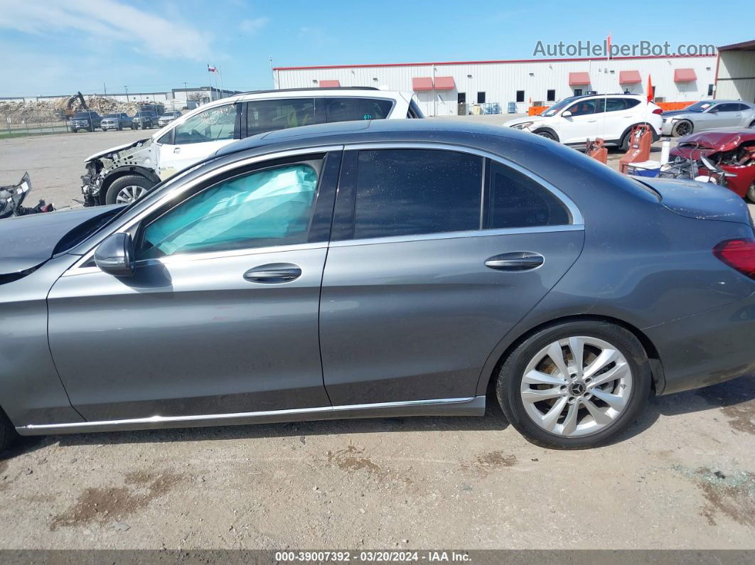 2019 Mercedes-benz C 300   Gray vin: 55SWF8DB9KU295556