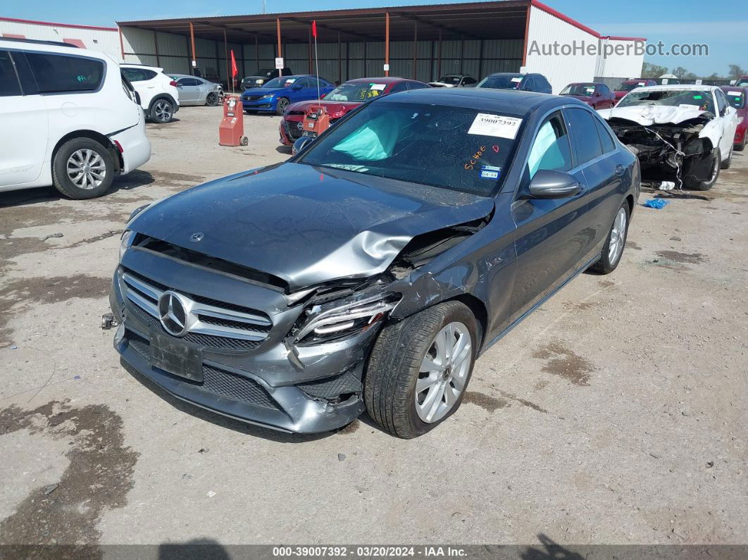 2019 Mercedes-benz C 300   Gray vin: 55SWF8DB9KU295556