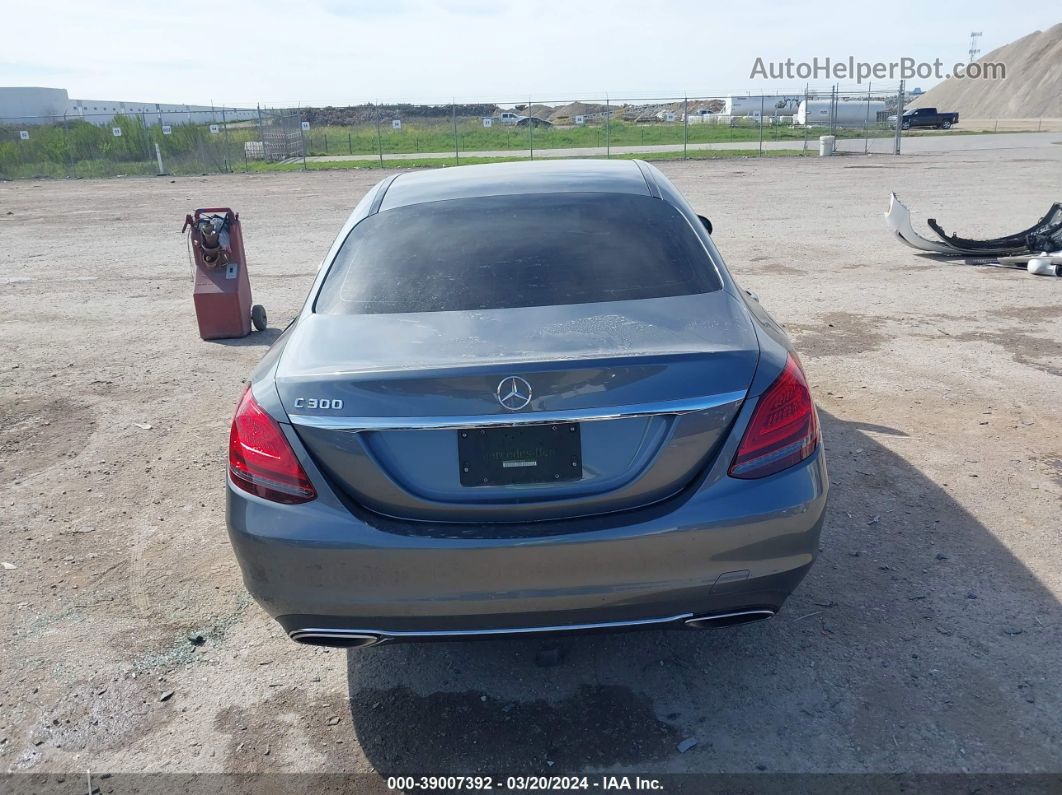 2019 Mercedes-benz C 300   Gray vin: 55SWF8DB9KU295556