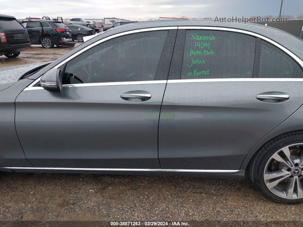 2019 Mercedes-benz C 300   Gray vin: 55SWF8DB9KU296562