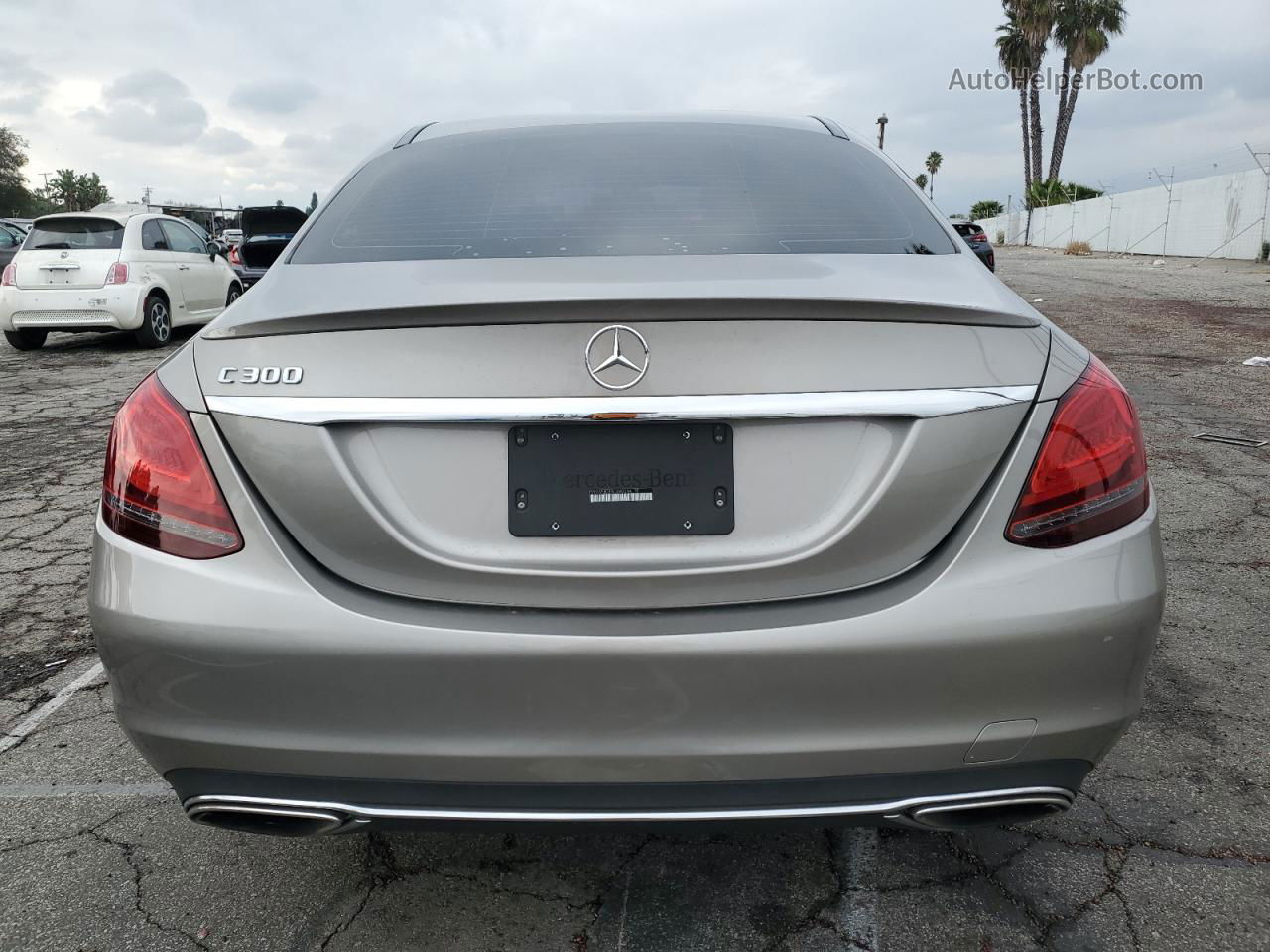 2019 Mercedes-benz C 300 Gray vin: 55SWF8DB9KU302294