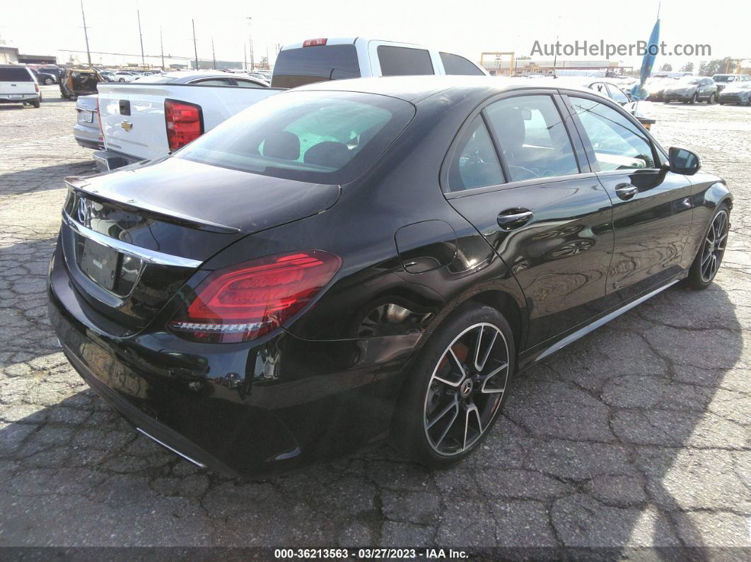 2019 Mercedes-benz C-class C 300 Black vin: 55SWF8DB9KU317040