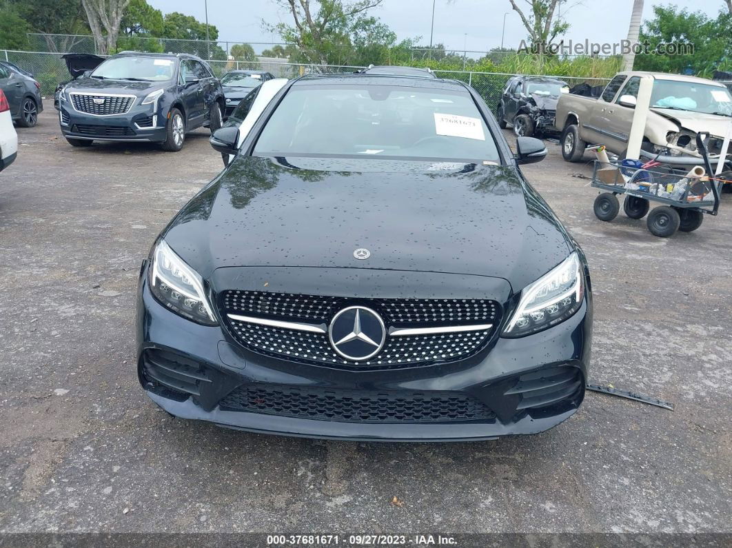 2019 Mercedes-benz C-class C 300 Black vin: 55SWF8DBXKU294867