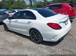 2019 Mercedes-benz C-class C 300 White vin: 55SWF8DBXKU297686