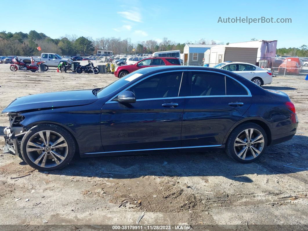 2019 Mercedes-benz C 300 Dark Blue vin: 55SWF8DBXKU303602