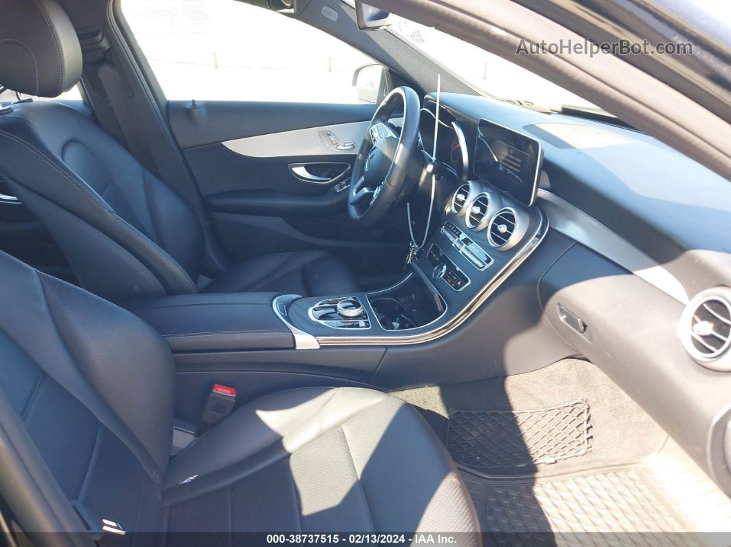 2019 Mercedes-benz C 300   Черный vin: 55SWF8DBXKU307603