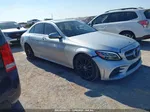 2019 Mercedes-benz C 300 Silver vin: 55SWF8DBXKU308007