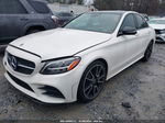 2019 Mercedes-benz C 300   White vin: 55SWF8DBXKU308430